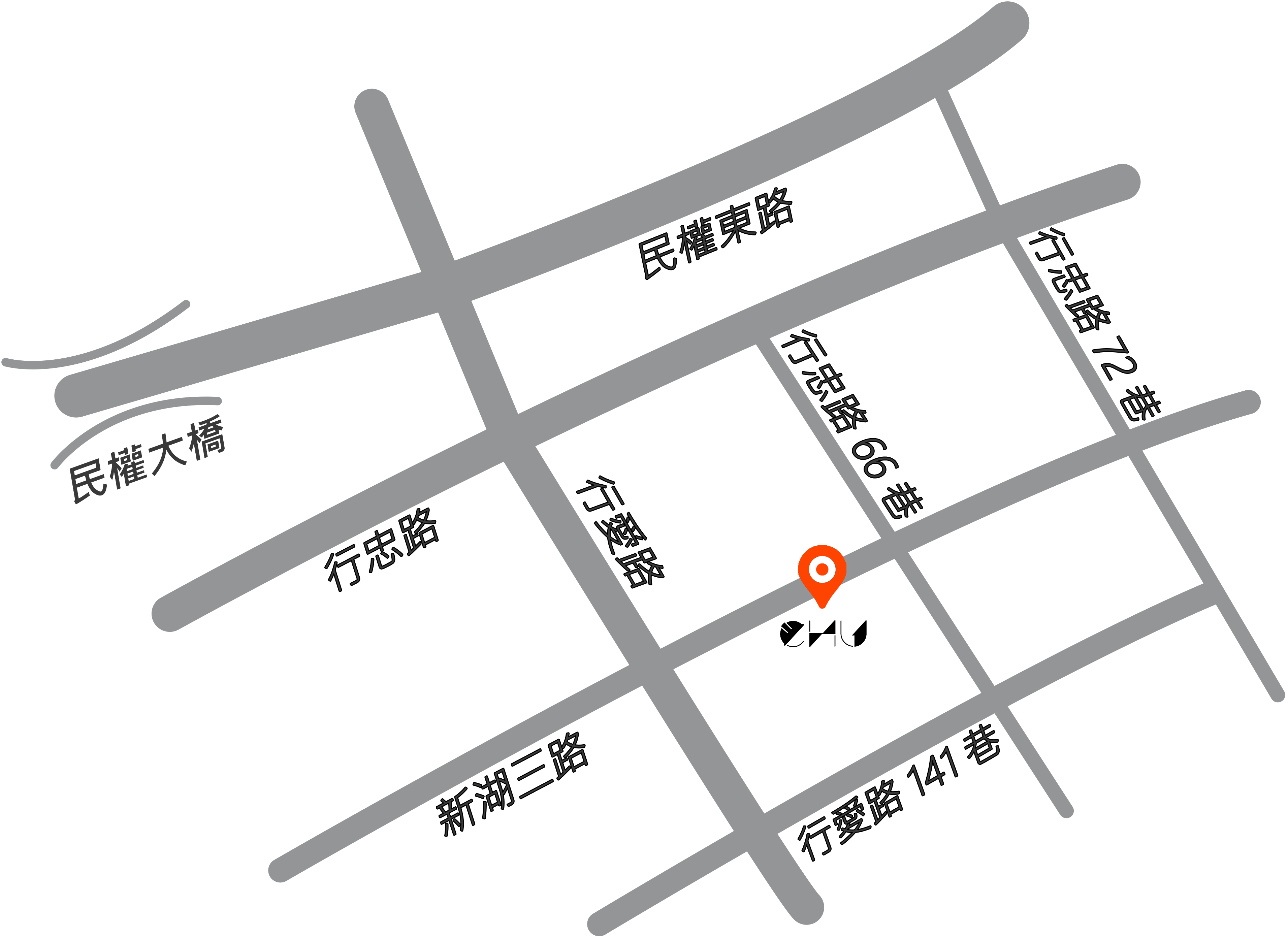 居築室內裝修-地圖位置